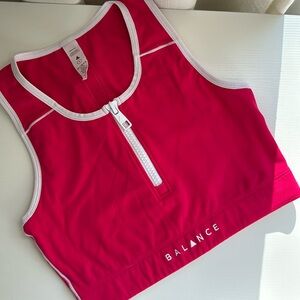 Balance athletica pink top